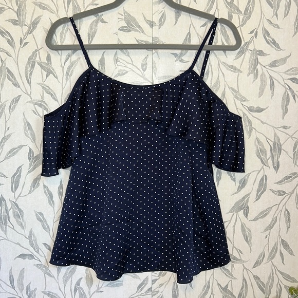 VICTORIA'S SECRET | SATIN RUFFLE CAMISOLE TOP - Picture 1 of 5